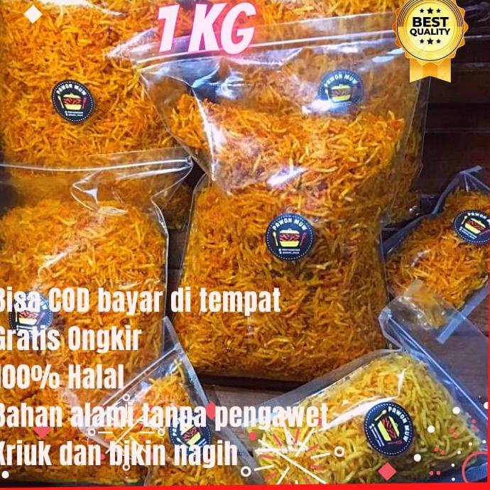 

➹ Termurah Kentang Mustofa 1kg Camilan Cemilan Snack Lauk Keripik Kering Kentang Mustofa Mustopa Kriuk Crispy Renyah Balado Pedas Pedes Manis Kentang Goreng Sambal Sambel Kentang Makanan Tradisional Tanpa Pengawet Murah 1kg 500gr Makanan Ringan ➳