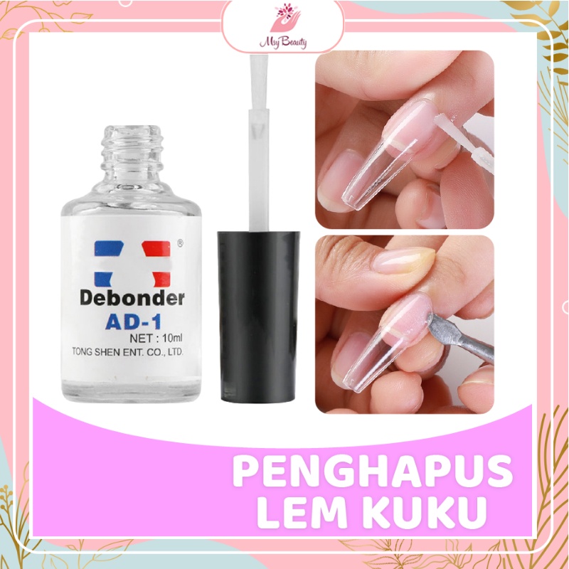 MSY-Debonder AD-1 alat penghilang lem kuku palsu net:10 ml