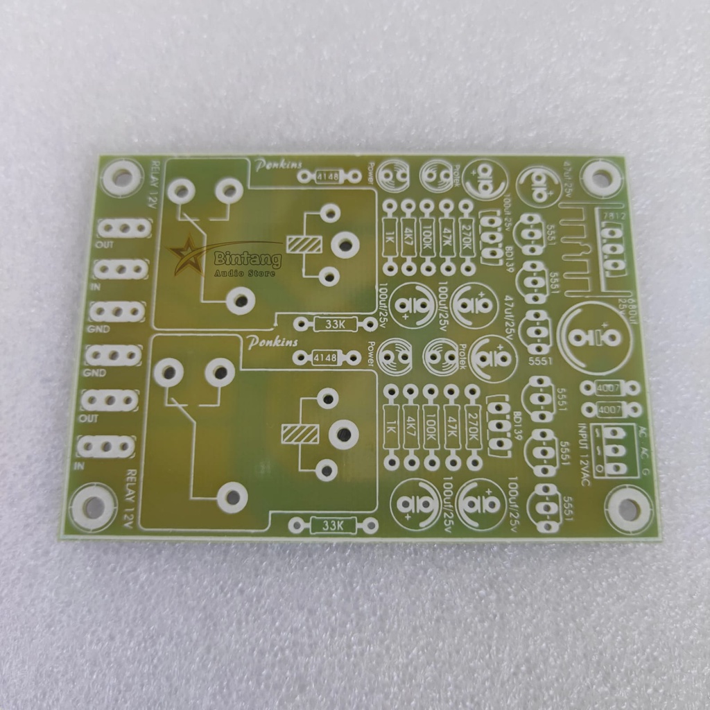 PCB Protektor Speaker Stereo / Protek / Protector Bahan Fiber FR4