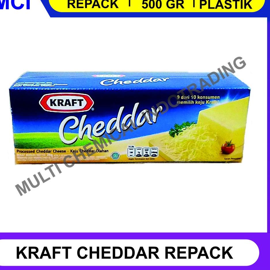 

♬ KEJU KRAFT CHEDDAR - REPACK 500 GR ✽