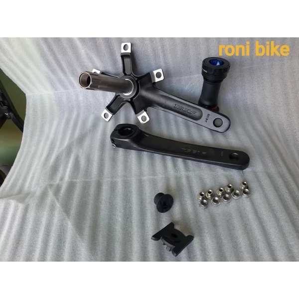 Crank Arm OXO BCD130 Hollotech II HT2 include baut chainring