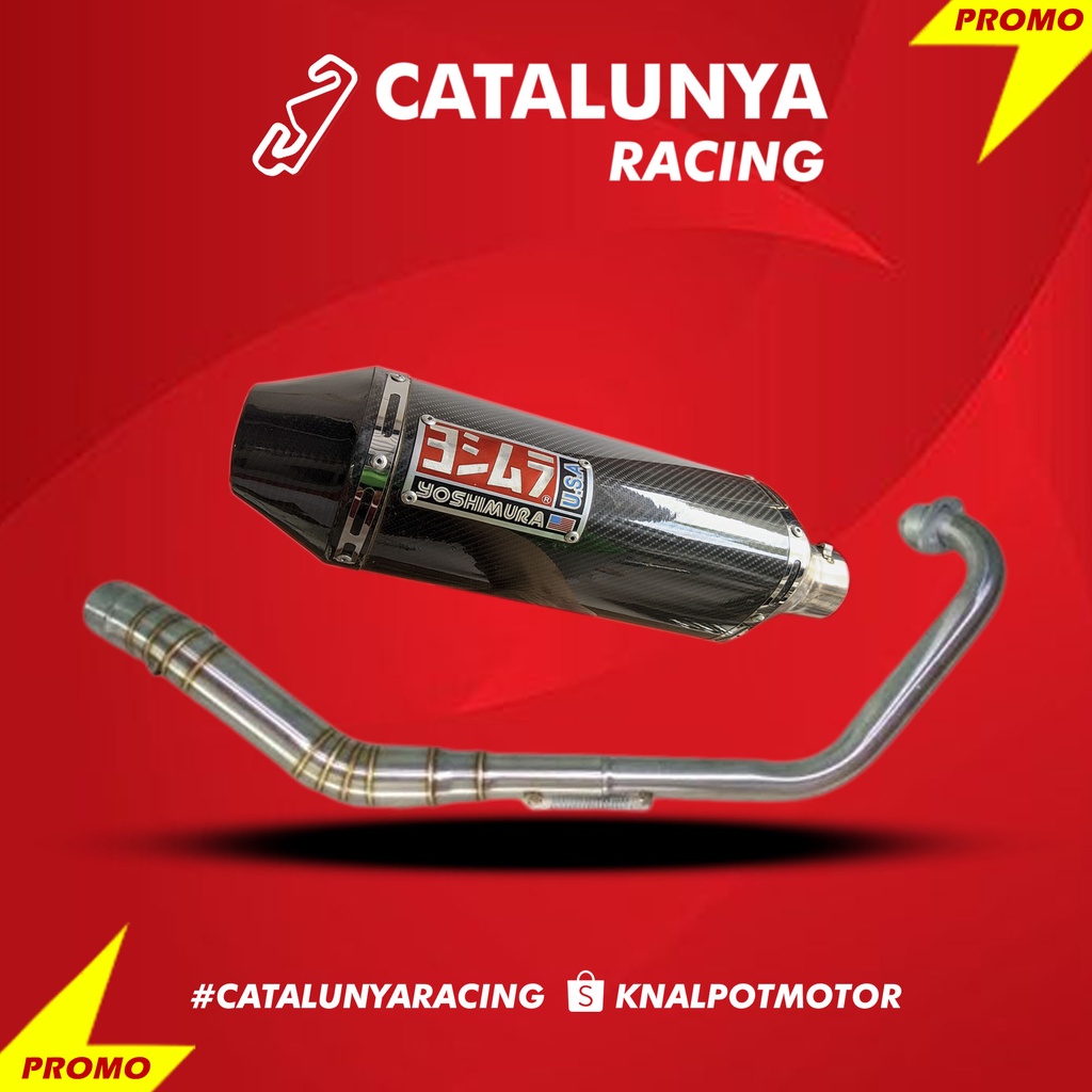 KNALPOT RACING XABRE YOSHIMURA USA CARBON