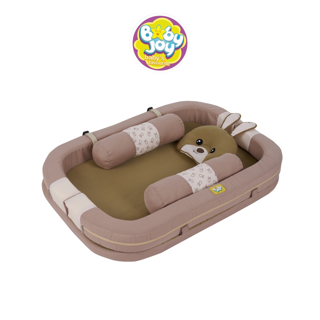 Kasur Bayi Sofa + Kelambu Little Roo Series Baby Joy - BJK4021