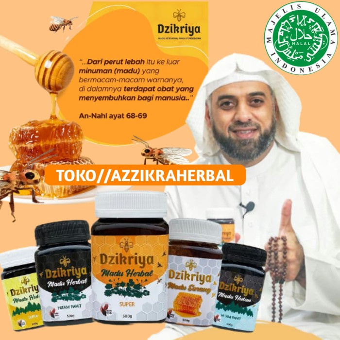 

[Ready Stock]- MADU DZIKRIYA zikriya azikriya HERBAL PAHIT ORIGINAL AGEN RESMI - HERBAL MANIS