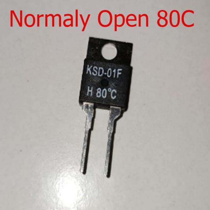 KSD-01F KSD01 KSD H 80C Thermal Switch Temperature Sensor Thermostat rajaav77 Murah