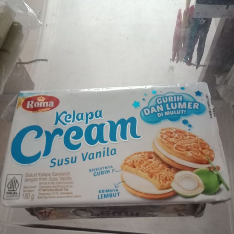 

roma kelapa cream 180gr