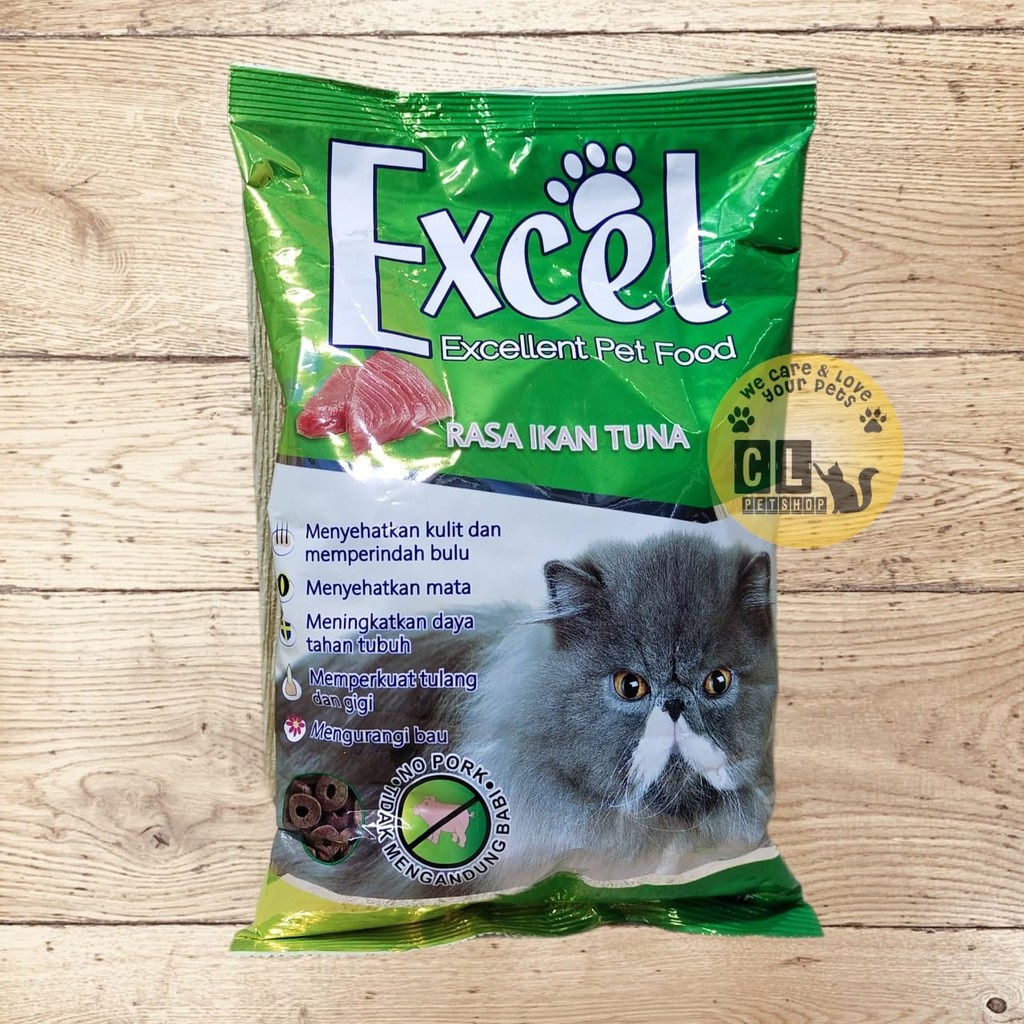 Makanan Kucing Excel 250 Gram - Makanan Kering Kucing Kitten Excel 250gr