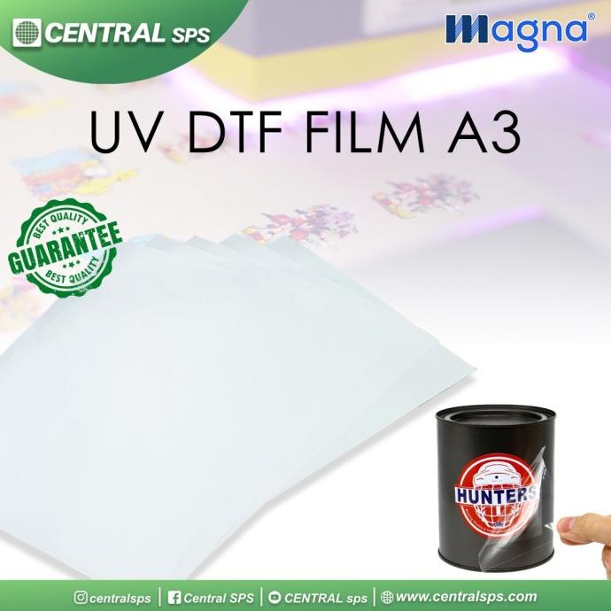 Bahan/Stiker/Pet Film UV DTF A3
