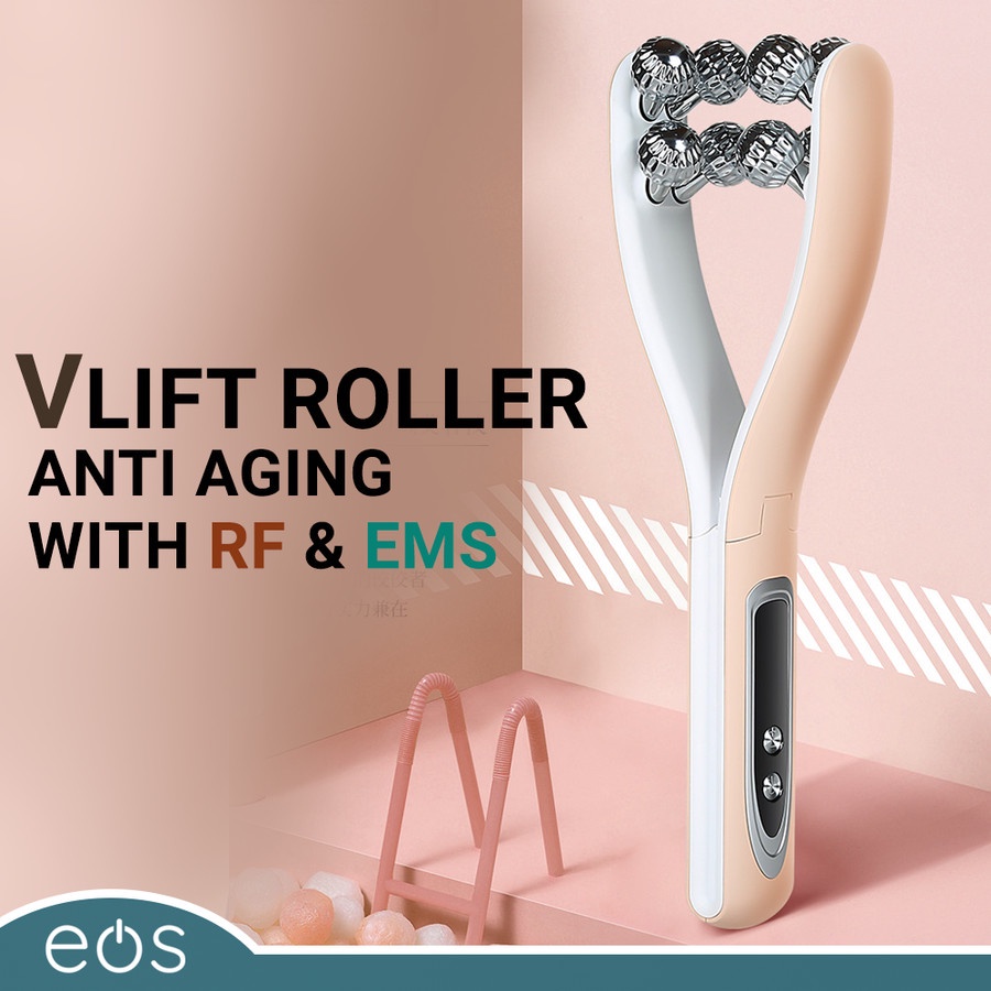 VLIFT Face massager / roller EMS RF Pengecil Pipi Kolagen