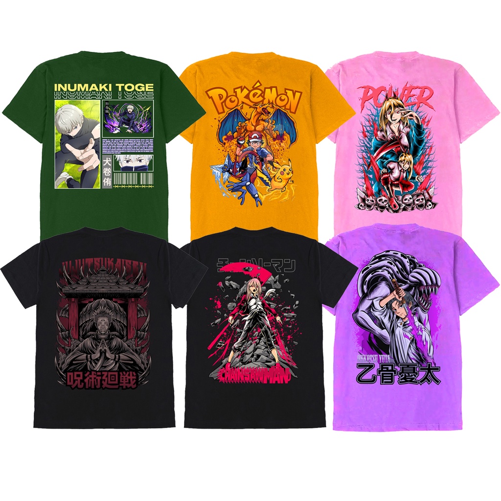 Kaos Inumaki Toge Sukuna Yuta Jujutsu Kaisen Kaos Pokemon Kaos Power Chainsaw Man Anime Manga Japan Culture SIGN CLOTH