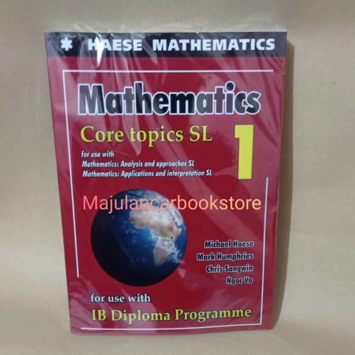 Terlaris Mathematics Core Topics Sl 1 By Michael Haese