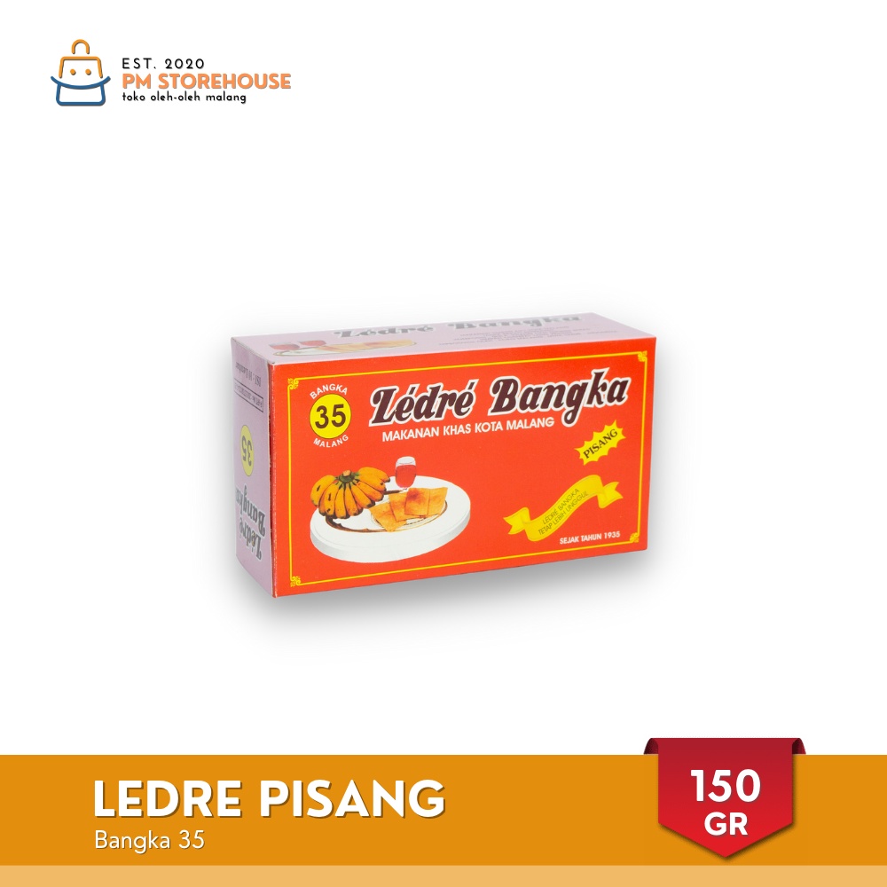 Ledre Pisang Bangka 35 Khas Malang - Kemasan Kecil