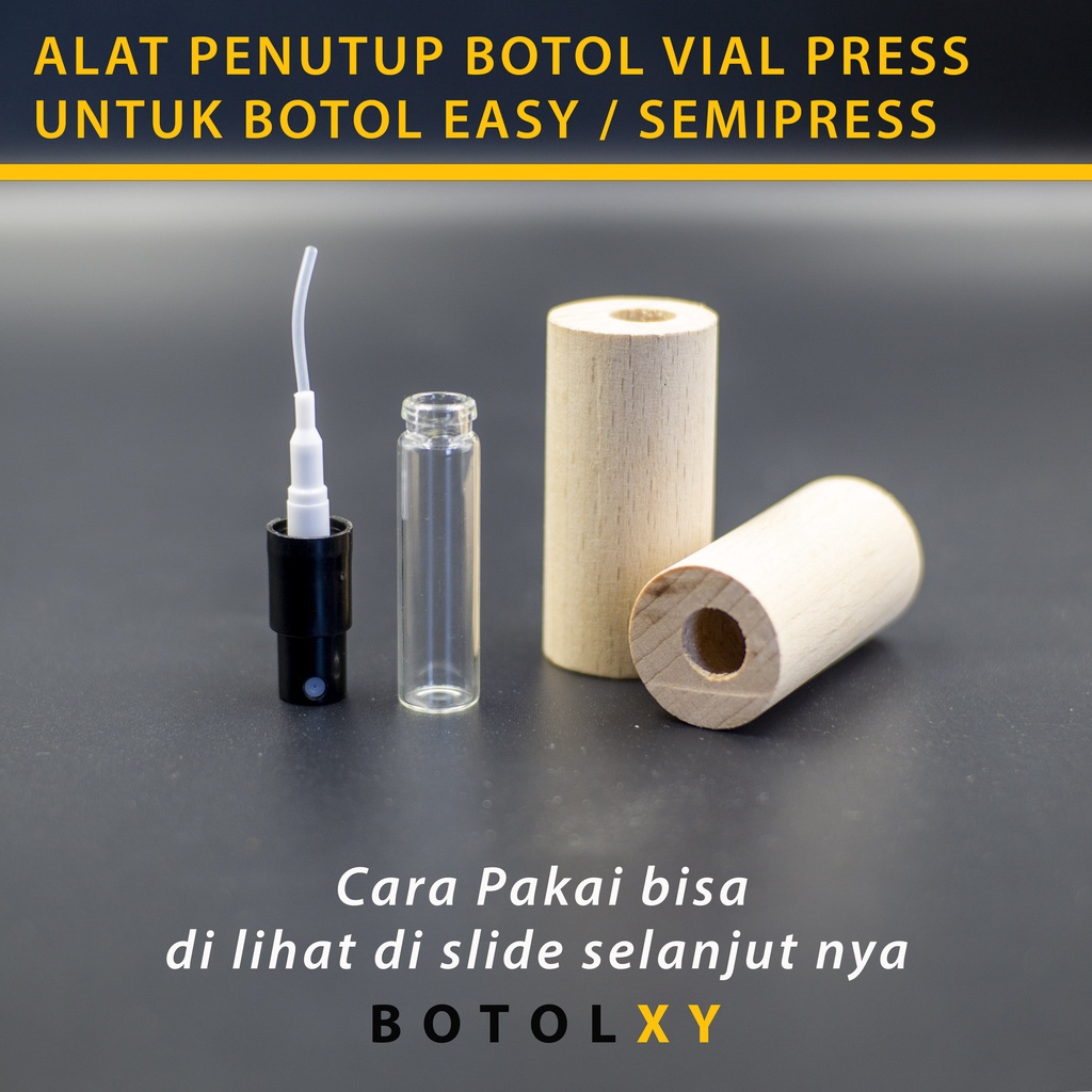 Alat Press Manual Botol Parfum Tangan Untuk VIAL HAND EASY PRESS