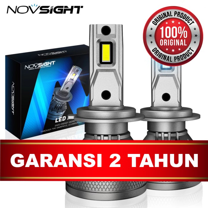 Terlaris Lamp Lampu Led Mobil Headlight Novsight A500-N37 H1 H3 H4 Hb4 H7 H11 Hb3