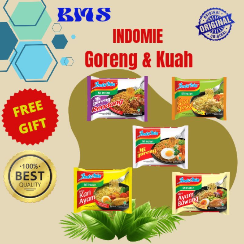 

(FREE GIFT) INDOMIE GORENG DAN KUAH