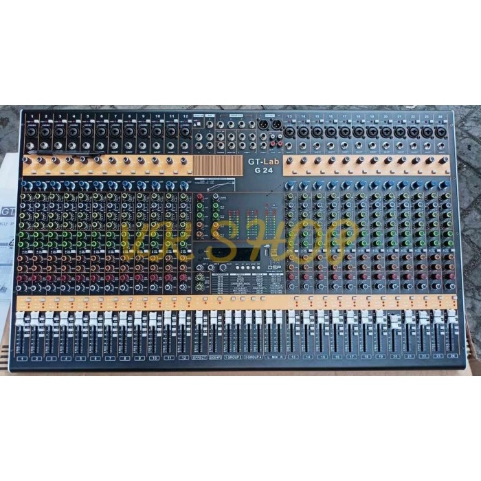 Mix Mixer Audio Gt Lab 24 Channel G24 / G 24 Original By Rdw