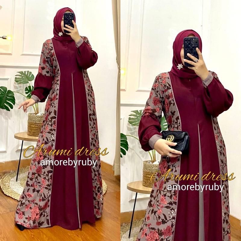 arumy dres amorebyruby/ amorearuby/ dres arumy/ rianti dres/ dres lebaran 2023/ dres terbaru/ hikmat