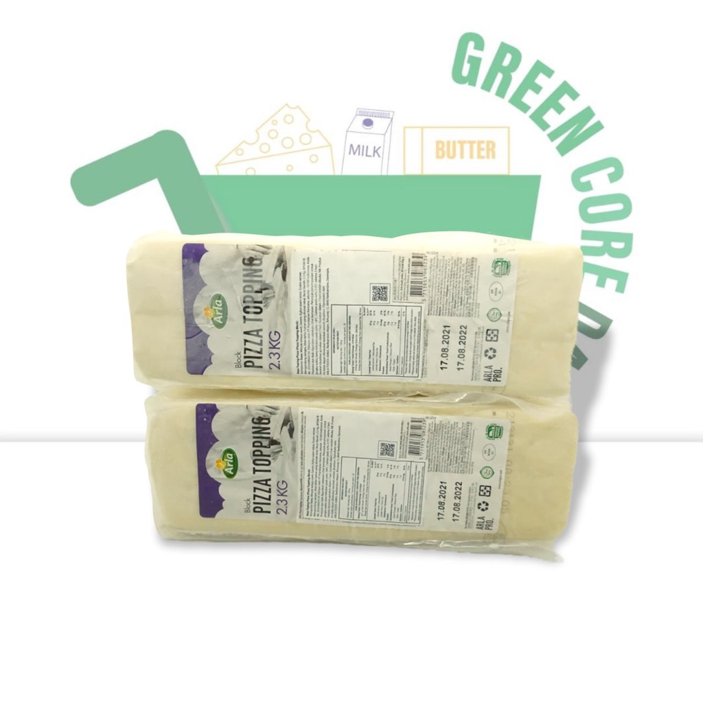 

MOZARELLA CHEESE TOPPING ARLA BLOK 2.3 KG