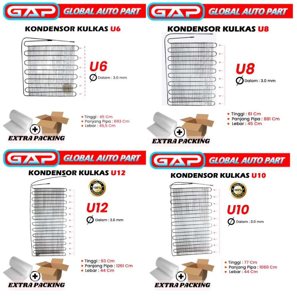 KONDENSOR KULKAS - CONDENSOR KULKAS/SHOWCASE/FREEZER