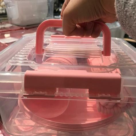 Termurah Informa - Piknik Set Peralatan Makan / Piring Set Plastik Tempat Makan New