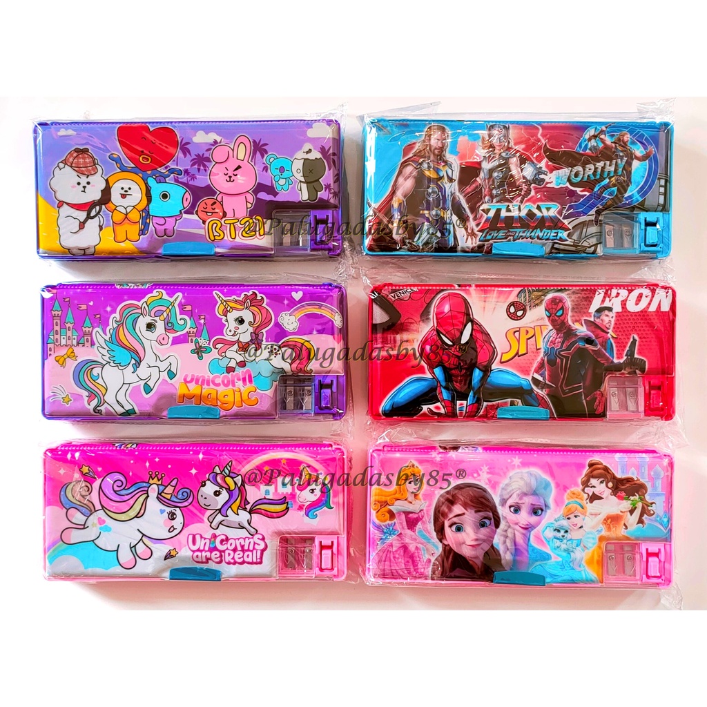 

(1 Biji) Kotak Pensil Magnet BC-209 21.9*9.9*3.6 cm / Pencil Case Magnet / Tempat Pensil Magnet / Kotak Pensil Fancy