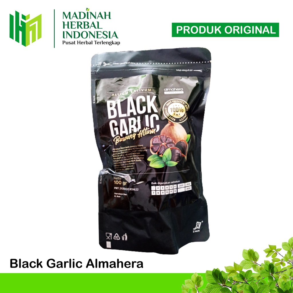 

Black Garlic Almahera Bawang Hitam 100 gr