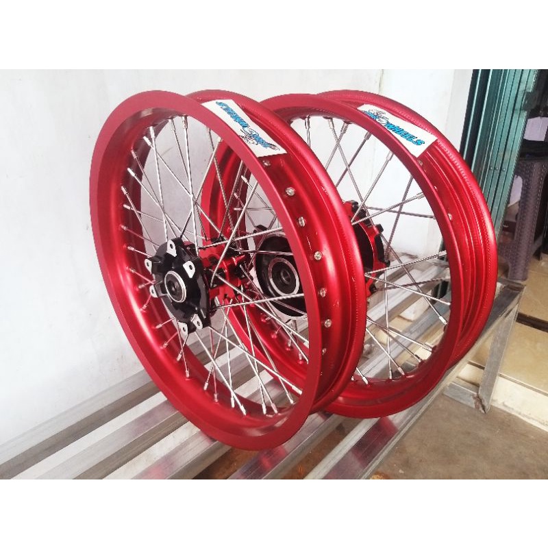 wheelset velg supermoto honda CRF 150 roda supermoto Crf velg set rossi 250 300