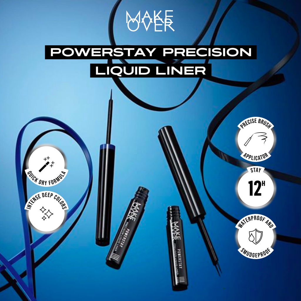 MAKE OVER Powerstay Precision Liquid Liner  2.7 g - Eye Liner Liquid