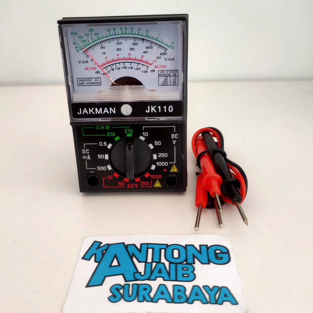 Multitester Analog Kecil YX 1000 Avometer Analog Kecil Multimeter Analog Jackman