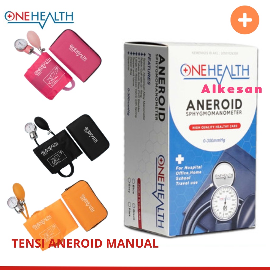 Tensimeter Alat Tensi Darah Manual Onehealth Pengukur Tekanan Darah