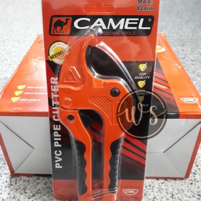 Gunting pipa pvc camel gunting paralon camel pvc pipe cutter 42mm