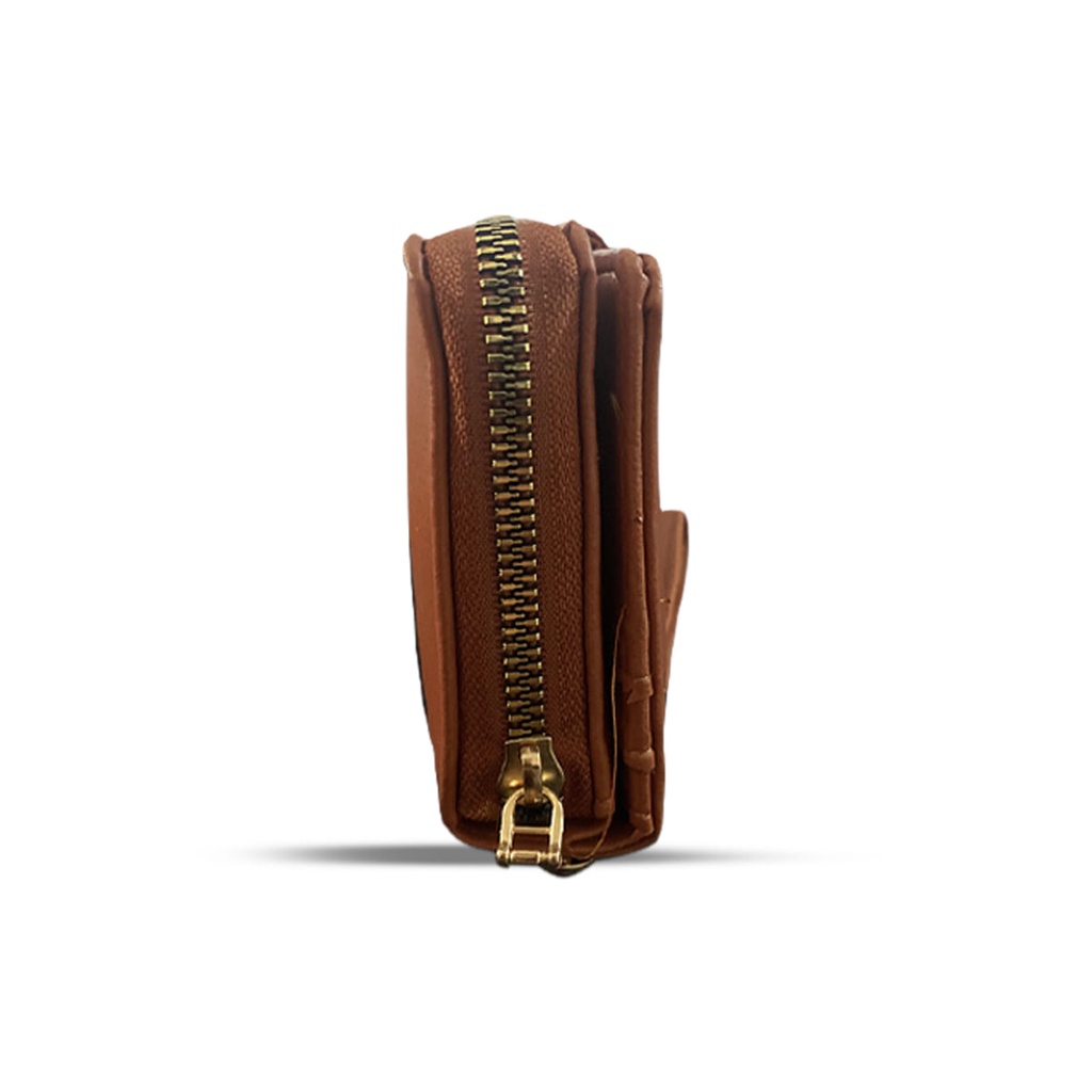 Dompet Wanita - Dompet Panjang Wanita PLAT Casual Women - Dompet Kulit PU Cewe Korea