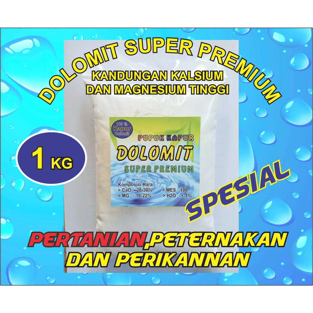 Pupuk Kapur Pertanian Dolomit SUPER Premium