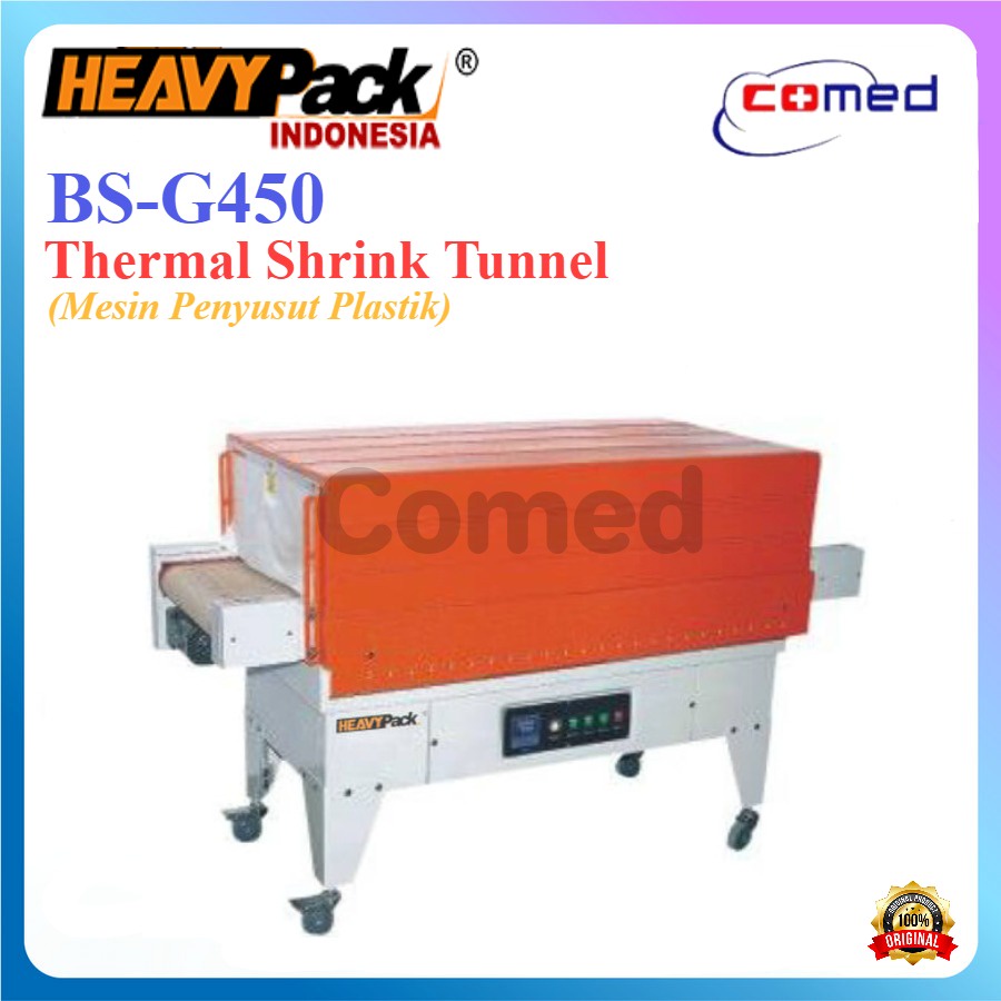 HeavyPack BS-G450 Shrink Packaging Machine / Mesin Penyusut Plastik / Mesin Shrink Packaging Penyusu