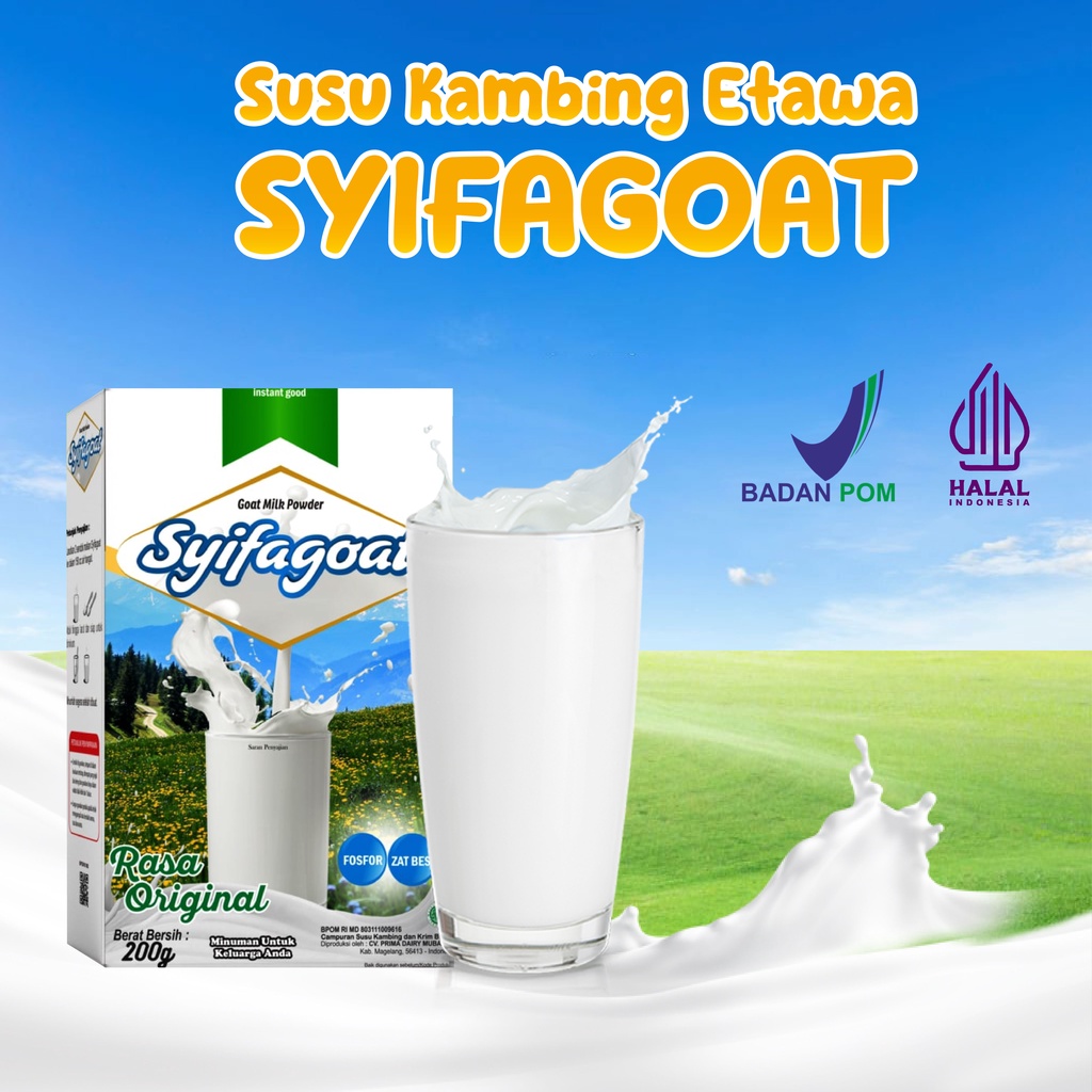 

Susu Kambing Etawa SYIFAGOAT