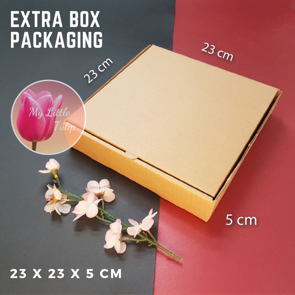 

EXTRA BOX PACKAGING / Dus / Dus Tambahan Packaging My Little Tulip MLT