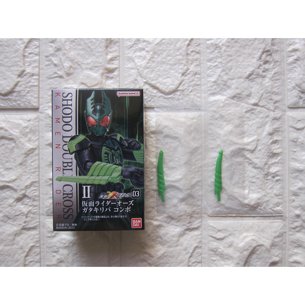 SHODO DOUBLE CROSS XX KAMEN RIDER VOL. 3 KAMEN RIDER OOO OHZ SERIES GATAKIRIBA COMBO