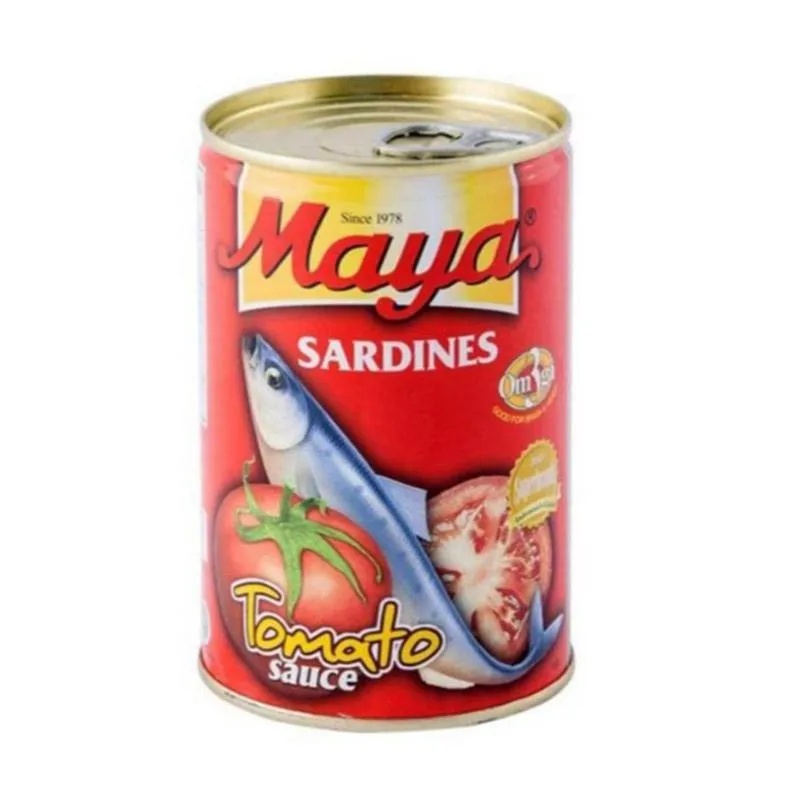 

Maya Sarden Saus Tomat Makanan Kaleng 425 gr