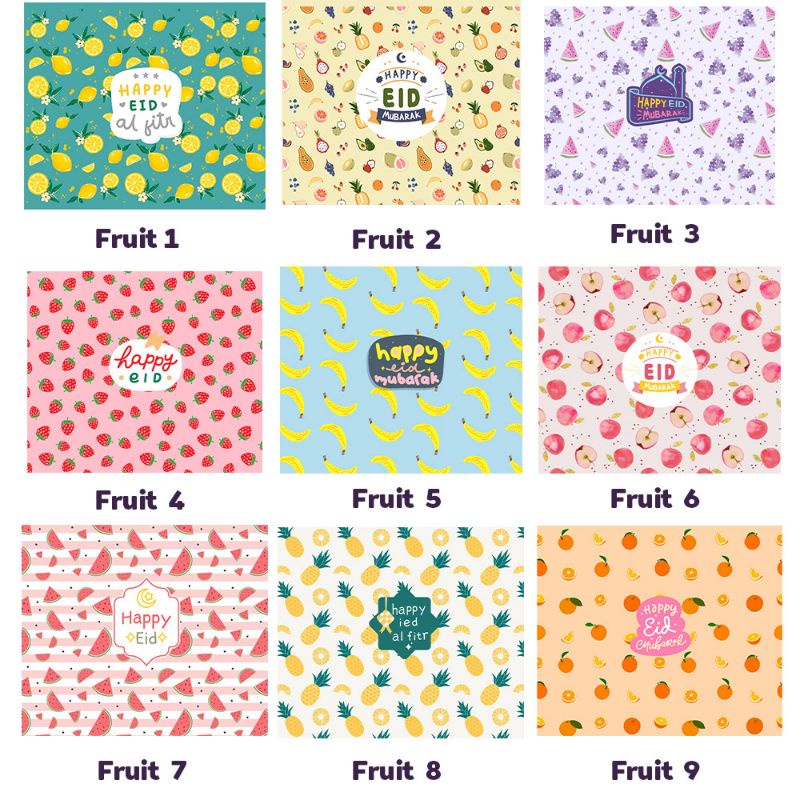 

Amplo THR Lebaran/Angpau Varian Fruit isi 10pcs (Sedang)