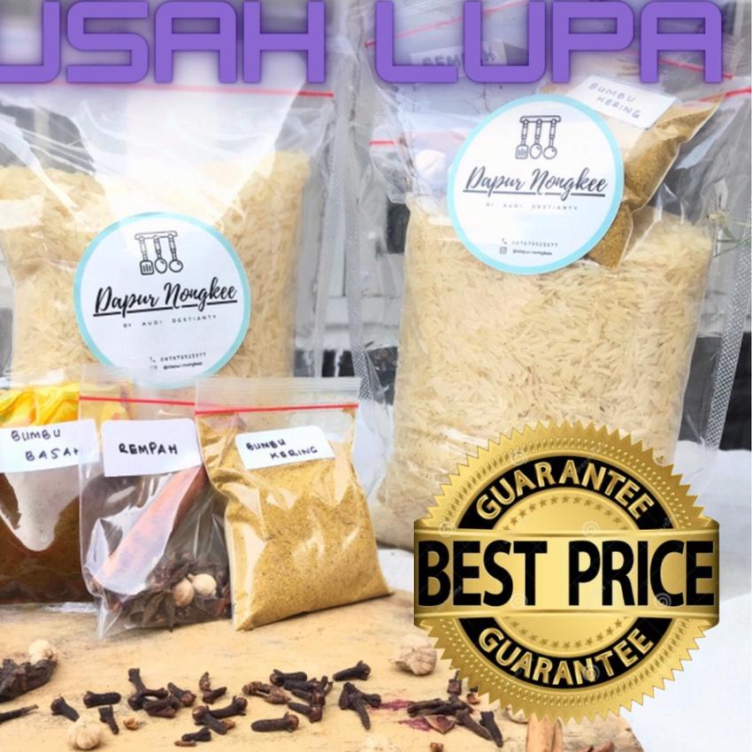 

✦ Nasi Kebuli Instan , Beras Basmati 1kg lengkap dgn Bumbu Nasi Kebuli ♣