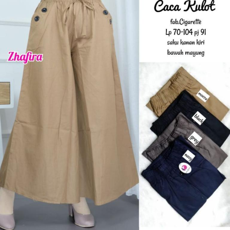 VIRAL Kulot Panjang Payung Bahan Katun Cigaret Tebal