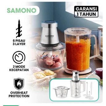 SAMONO CHOPPER SWCS350 Food Processor Multifungsi
