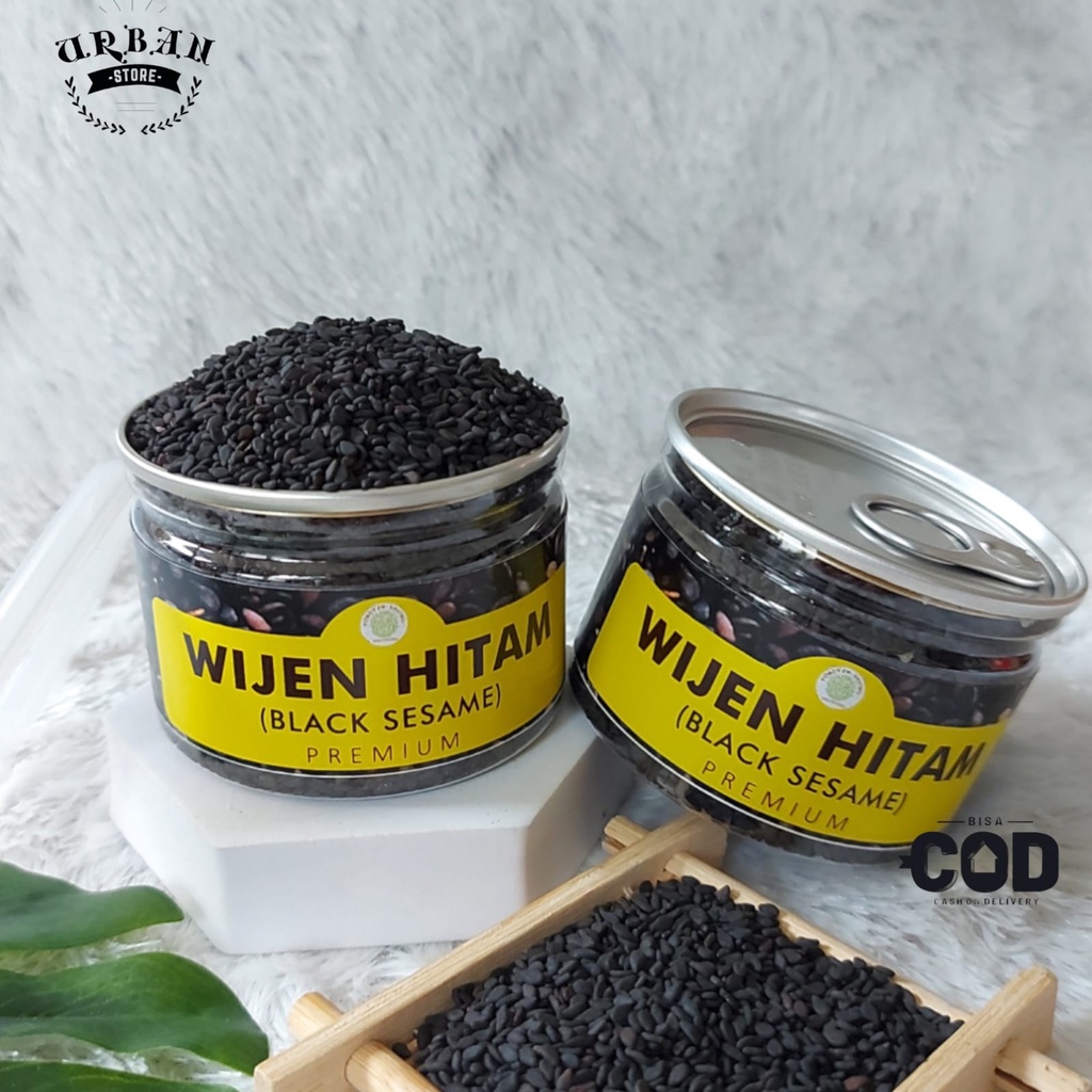 

Can - Wijen Hitam Organik Natural Black Sesame Kualitas Premium