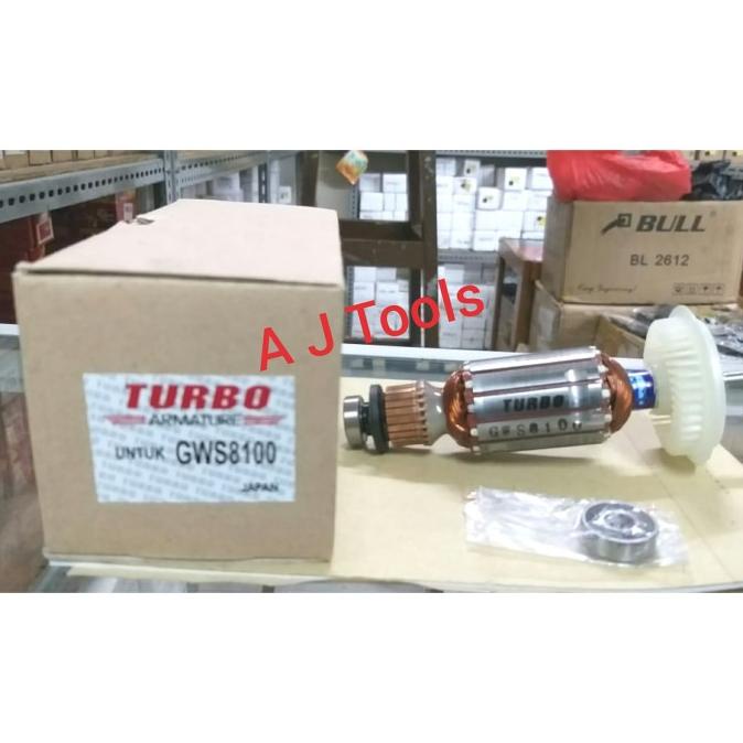 Turbo Armature / Angker Gerinda Bosch Gws 8-100 Ce