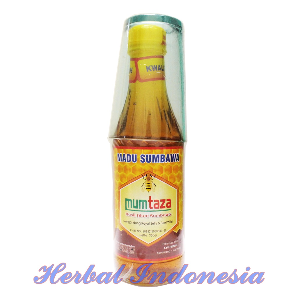 MADU SUMBAWA MUMTAZA 350GR - ROYAL JELLY &amp; Bee Pollen