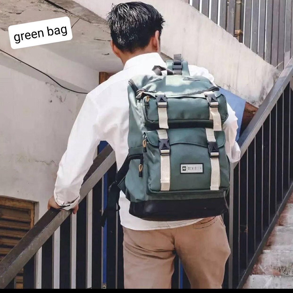 Desilstyle Tas Ransel Punggung Pria Terbaru 2023 Tas Ransel Pria Sekolah Kuliah Kerja Dengan Kapasitas Besar