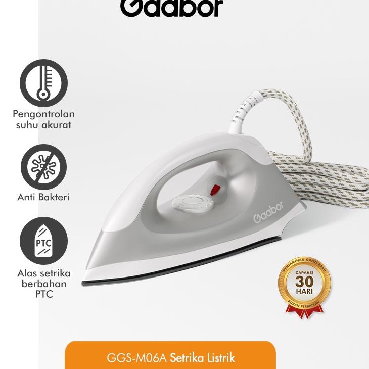 Super Testimoni Gaabor Setrika Listrik Gosokan Pakaian / GGS-M06A