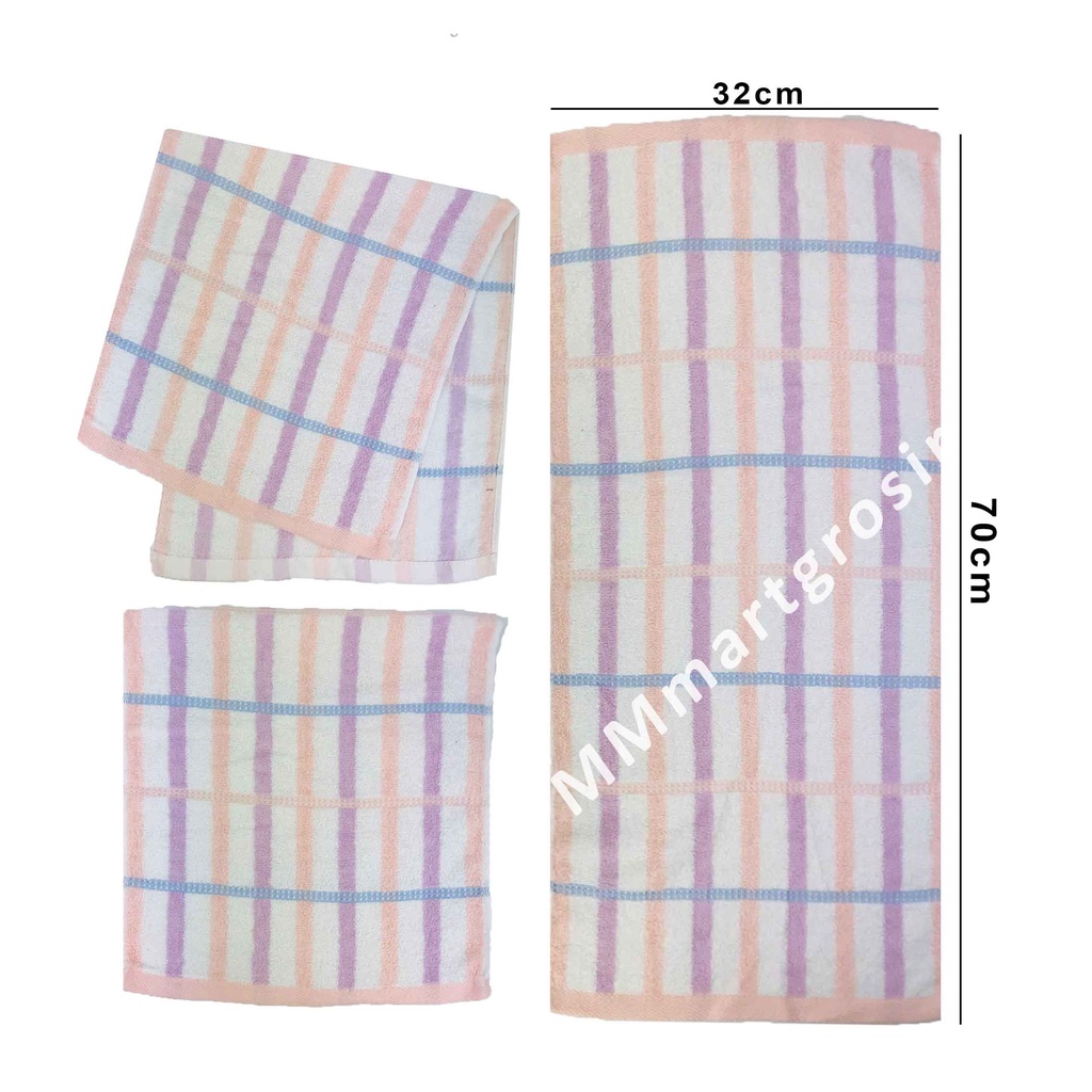 Handuk Mandi / Handuk kecil / Handuk Kain Bermotif / Handuk Serbaguna