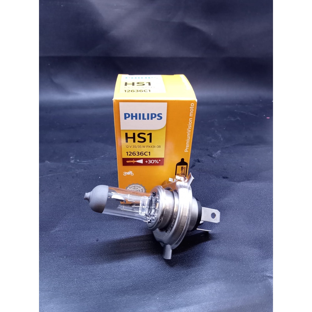 Lampu bohlam depan philips HS1 35w 12volt 100% original philips pnp MJ55