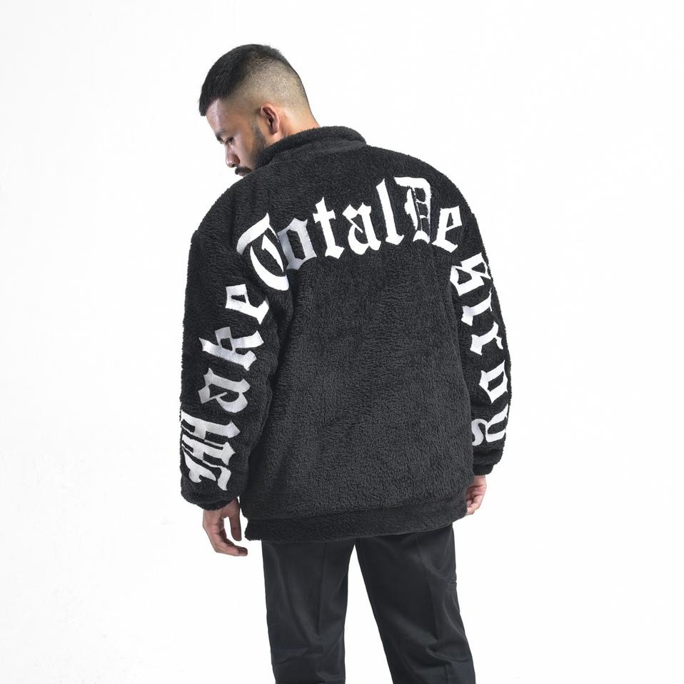 Stok Terbatas TIMEBOMB | SHERPA JACKET | JAKET SHERPA | MAKE TOTAL DESTROY